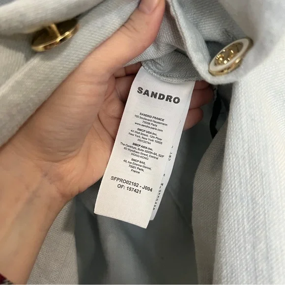 Sandro Angelina Ruffle Dress - Picture 9 of 14